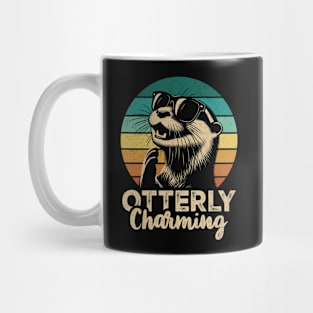 Otterly Charming - Funny Sarcastic Otter Lover Pun Mug